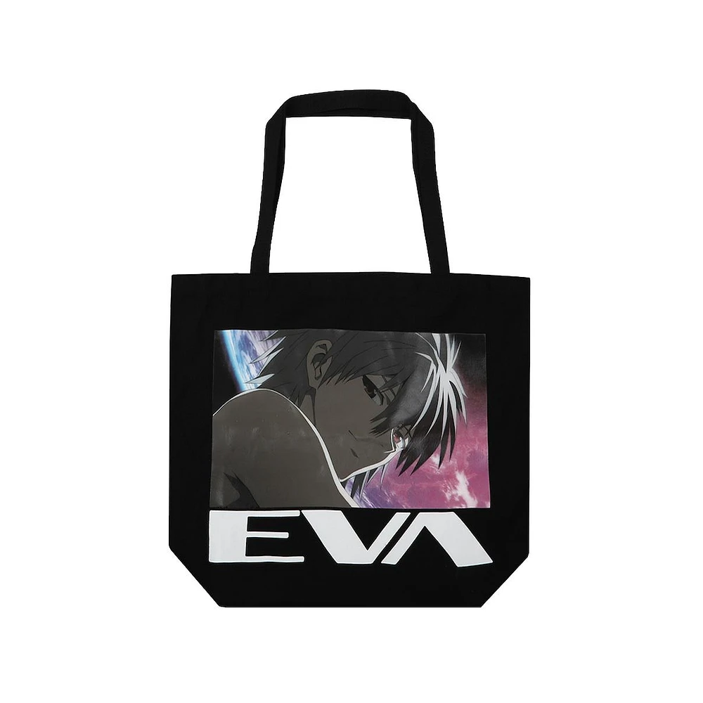 Neon Genesis Evangelion Kaworu Nagisa Black Canvas Bag