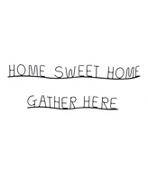 Slickblue Gather and Home Sentiment Decor (Set of 4)