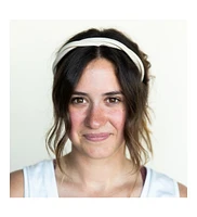 Women s Traditional Braid Headband - Off White