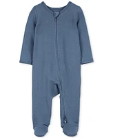 Carter's Baby 2-Way Zip-Up PurelySoft Sleep & Play One-Piece Footed Pajamas