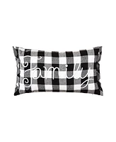 C&F Home 12" x 20" Family Embroidered Throw Pillow