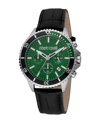 Roberto Cavalli Men's Classic Green Dial Watch - RC5G049L0015
