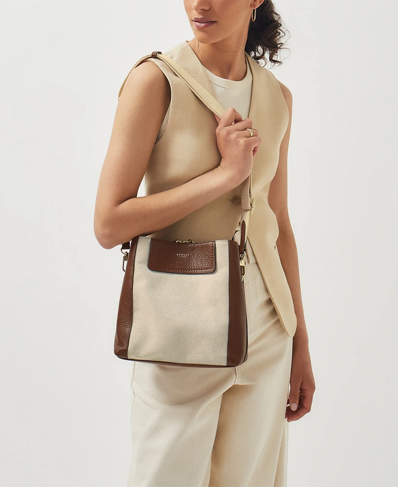 Radley London Dukes Place - Canvas Medium Compartment Crossbody Handbag