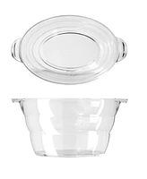 Oggi 18.5" x 11" Acrylic Oval Party Tub