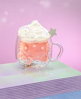 JoyJolt Hello Kitty 50th Anniversary Limited Edition 3D Double Wall Glass Mug