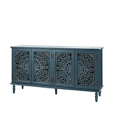 Hulala Home Ismenides Traditional 63”Wide Sideboard with Solid Wood Legs