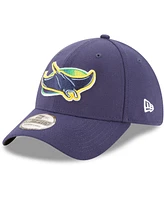 New Era Men's Navy Tampa Bay Rays Alternate Team Classic 39THIRTY Flex Hat