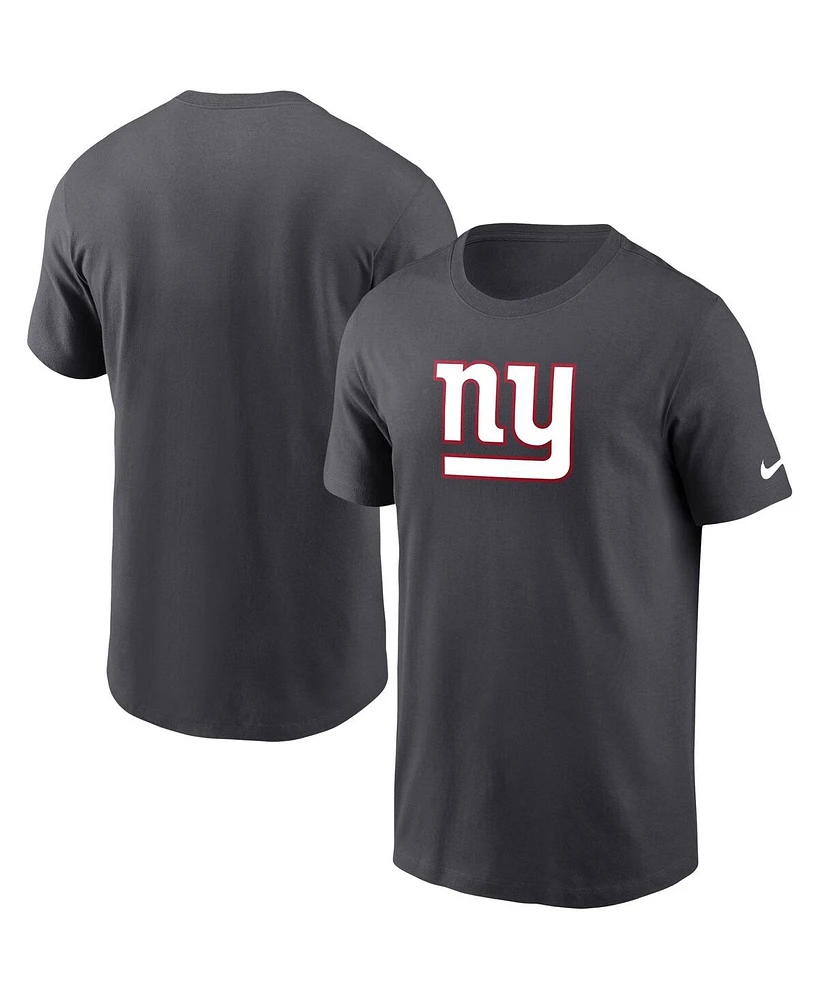 Nike Men's Charcoal New York Giants Primary Logo T-Shirt