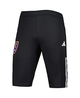 Adidas Men's Black Real Salt Lake 2023 On-Field Training Aeroready Half Pants