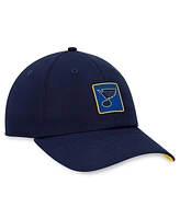 Fanatics Men's Navy St. Louis Blues Authentic Pro Rink Adjustable Hat