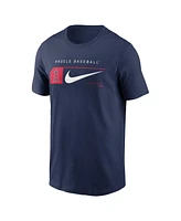 Nike Men's Navy Los Angeles Angels Team Swoosh Lockup T-Shirt