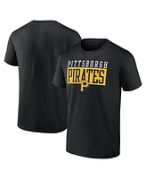 Fanatics Men's Black Pittsburgh Pirates Hard To Beat T-Shirt