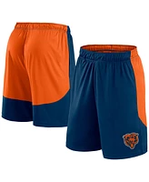 Fanatics Men's Navy/Orange Chicago Bears Go Hard Shorts