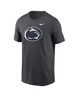 Nike Men's Anthracite Penn State Nittany Lions Primetime Evergreen Logo T-Shirt