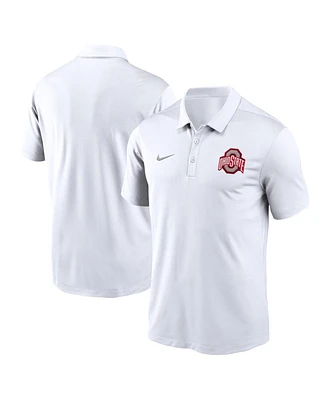 Nike Men's White Ohio State Buckeyes Primetime Franchise Performance Polo