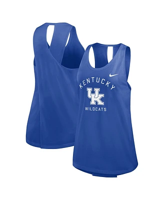 Nike Women's Royal Kentucky Wildcats Primetime Open Back Tank Top