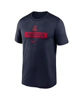 Nike Men's Navy Arizona Wildcats 2024 Sideline Legend Performance T-Shirt