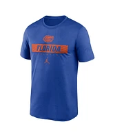 Jordan Men's Royal Florida Gators 2024 Sideline Legend Performance T-Shirt