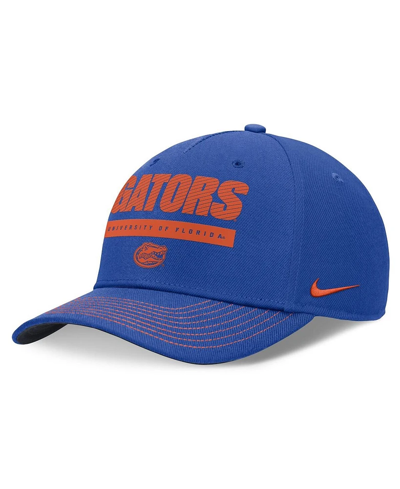 Nike Men's and Women's Royal Florida Gators 2024 Sideline Adjustable Hat