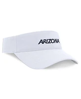 Nike Men's and Women's White Arizona Wildcats 2024 Sideline Fit Ace Visor