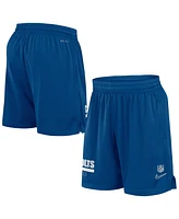 Nike Men's Royal Indianapolis Colts 2024 Sideline Performance Mesh Shorts