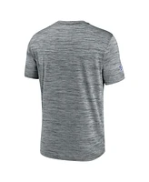 Nike Men's Gray New York Giants 2024 Sideline Velocity Performance T-Shirt