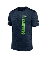 Nike Men's College Navy Seattle Seahawks 2024 Sideline Velocity Performance T-Shirt