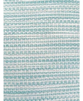 Anaya Home Bay View Aqua 24x24 Indoor Outdoor Pillow Aqua Blue