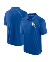 Fanatics Men's Royal Kansas City Royals Strong Alone Raglan Polo