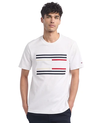 Tommy Hilfiger Men's Americana Flag Graphic T-Shirt