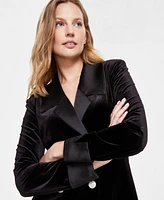 Karl Lagerfeld Paris Women's Velvet Blazer Dress