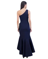 Eliza J Women's One-Shoulder High-Low Hem Sleeveless Gown