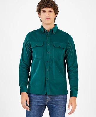 Michael Kors Men's Classic-Fit Micro-Cord Shirt