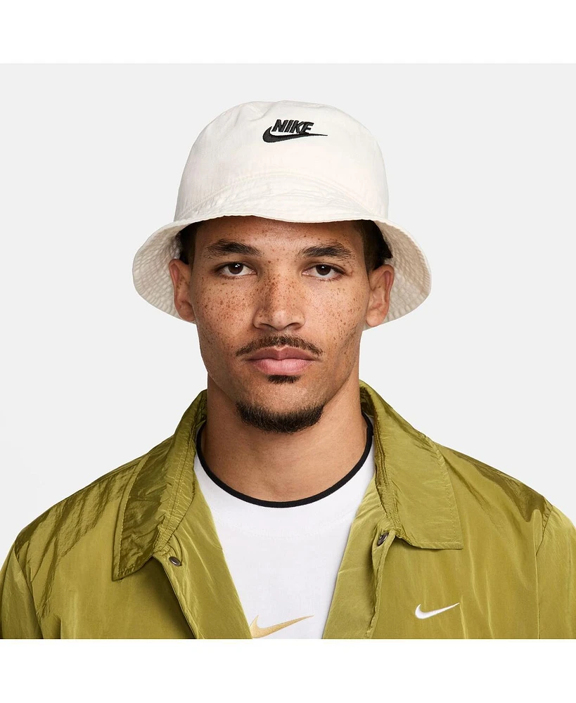 Nike Men's and Women's Cream Apex Futura Washed Bucket Hat