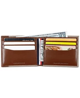 Tommy Hilfiger Men's Inlayed Logo Slim-Fold Wallet