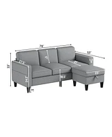 Streamdale Furniture Versatile 3-seater sofa for small spaces