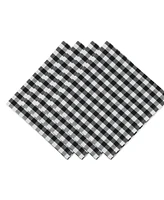 Design Imports Gingham Napkin Set of 4