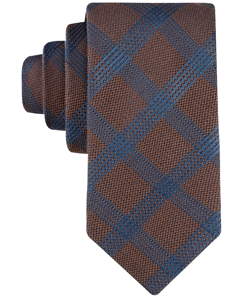 Tommy Hilfiger Men's Emerson Textured Plaid Tie