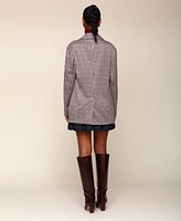 Avec Les Filles Women's Oversized Knit Blazer