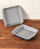 Farberware Disney Bake with Mickey Mouse Steel 2-Piece Cake Pan Set