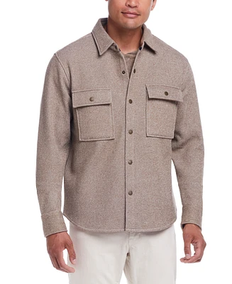 Weatherproof Vintage Men's Mixy Regular-Fit Fleece-Lined Shirt Jacket