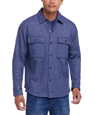 Weatherproof Vintage Men's Mixy Regular-Fit Fleece-Lined Shirt Jacket