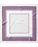 Elizabetta Men's Pois - Silk Pocket Square for Men