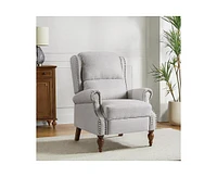 Alvin Traditional Manual recliner With Wingback
