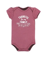 Hudson Baby Baby Girls Cotton Bodysuits