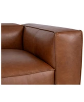 Rutherford Home Amalfy 97" Leather Sofa