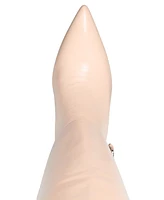 Vaila Shoes Women's Monica Wide-Calf Pointed-Toe Dress Boots Extended Sizes 9-14