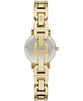 Dkny Women's Soho Three-Hand -Tone Stainless Steel Watch 24mm