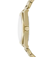 A|X Armani Exchange Women's Quartz Three-Hand Gold Stainless Steel 34MM