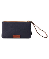 Dooney & Bourke Women's Houston Astros Infield Double-Zip Wristlet